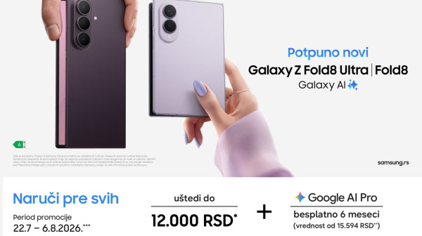 Sklopivi kralj je stigao: Samsung predstavio Z Fold8 i moćni Z Fold8 Ultra