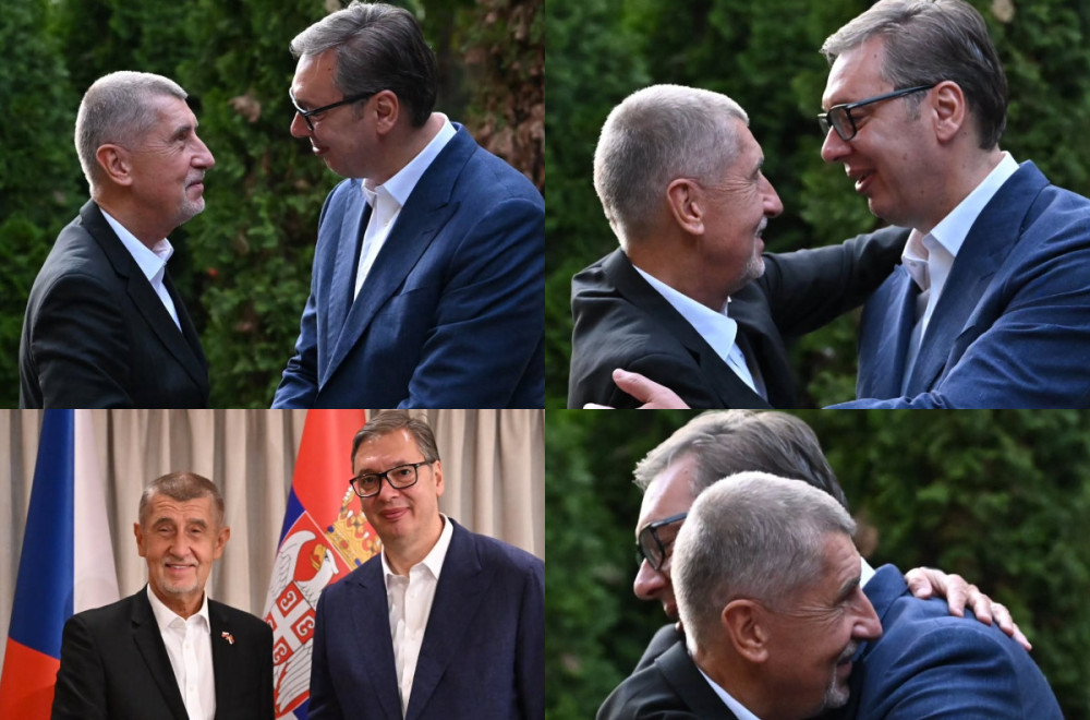 Vučić na večeri sa Babišem: Srbija i Češka neguju tradicionalno dobre veze; Predstoje važni sastanci FOTO