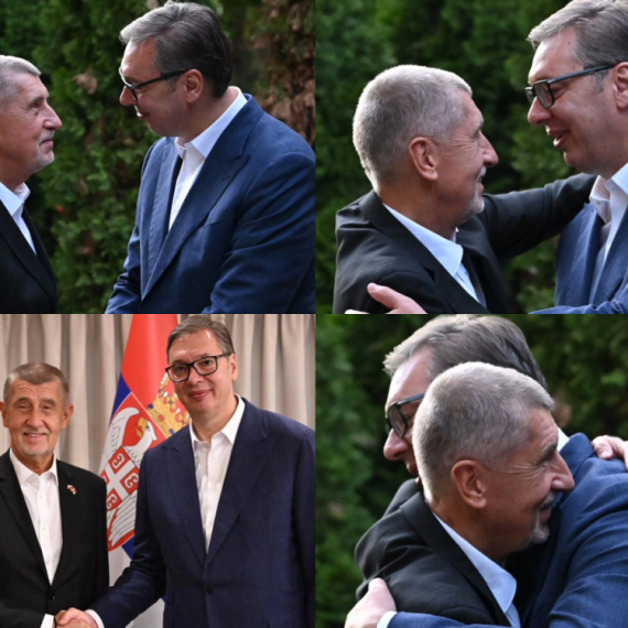 Vučić na večeri sa Babišem: "Srbija i Češka neguju tradicionalno dobre veze"; Predstoje važni sastanci FOTO