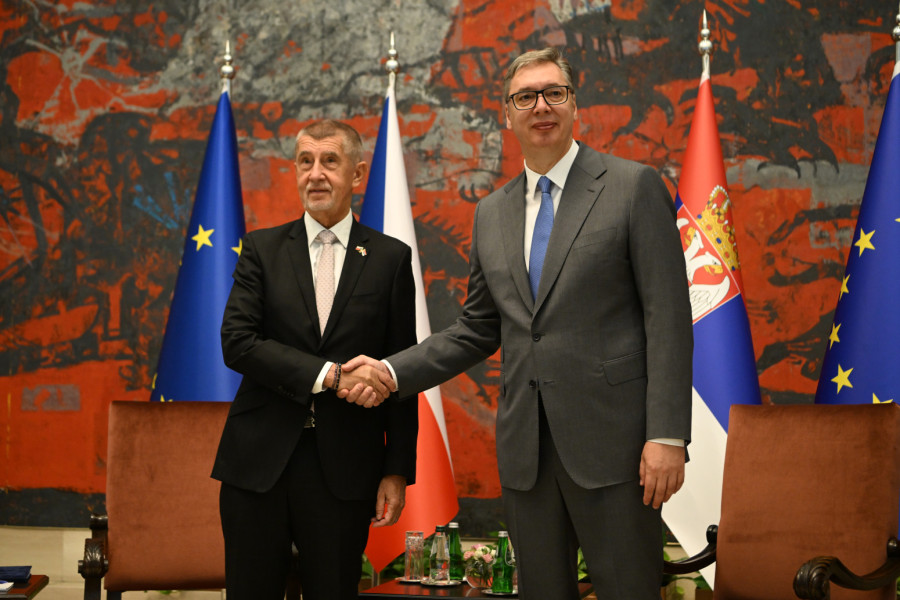 Sastanak Vučića i českog premijera Babiša: EXPO 2027 je velika prilika da zajedno predstavimo inovacije