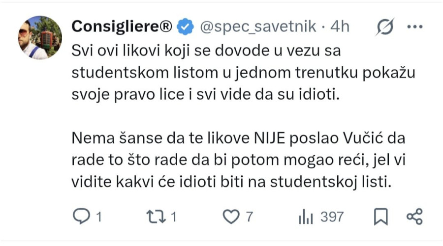 Bukti rat među blokaderima; Đilasovci: Da li vidite kakvi su idioti na 
