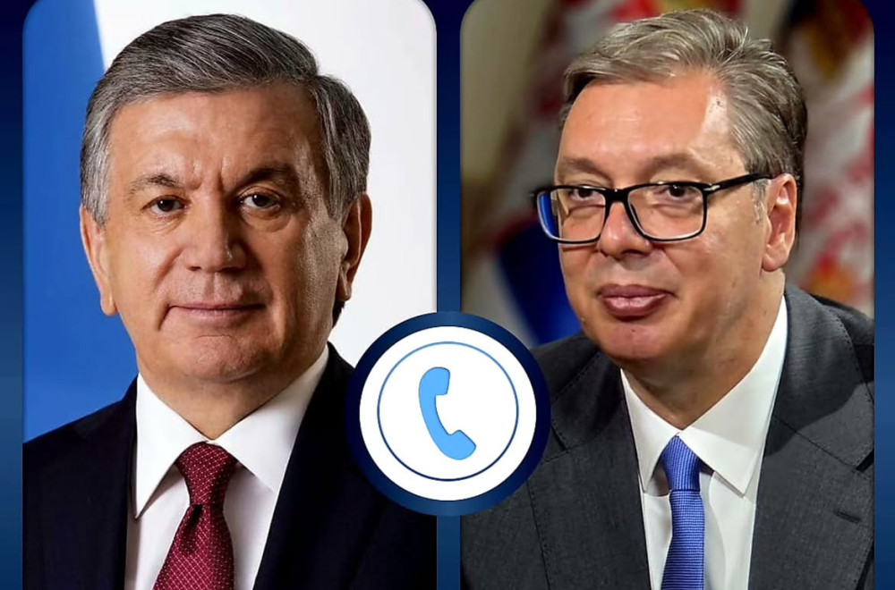 Telefonski razgovor Vučića i Mirzijojeva: Fokus na trgovinu, investicije i EXPO 2027