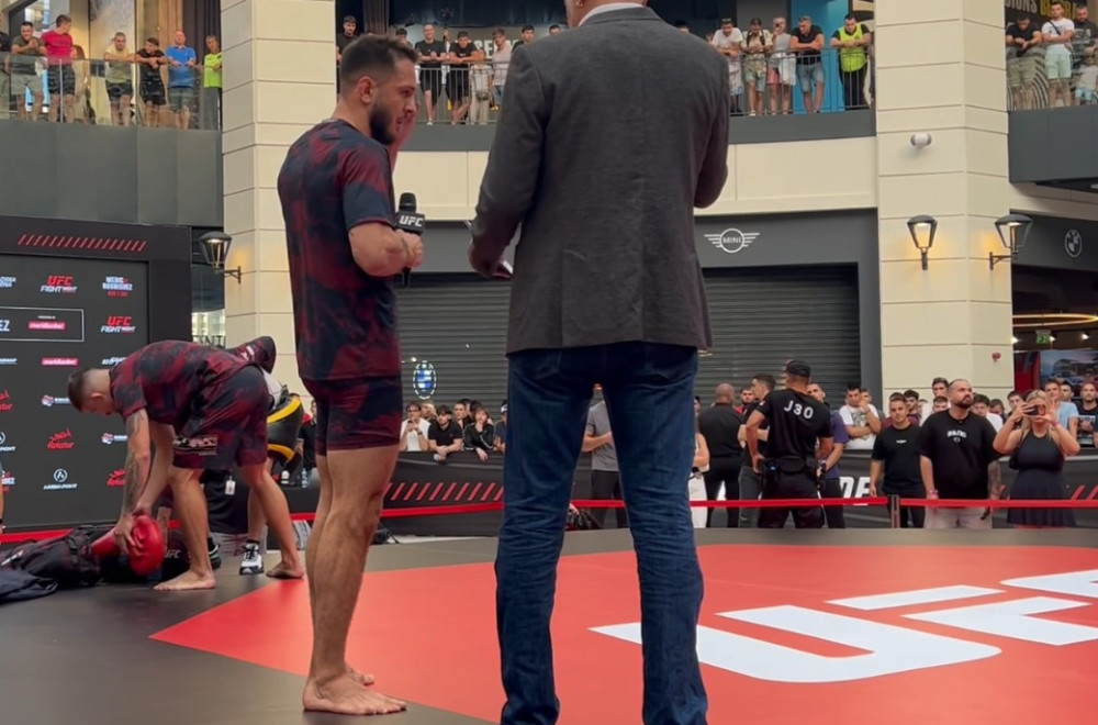 Miloš Janičić pred UFC debi u Beogradu: Želim nokaut, ovo je moj novi dom VIDEO