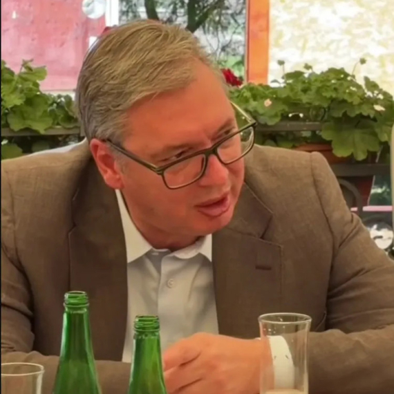 Vučić podelio snimak iz Ovčar Banje: "Dragačevka nas je postidela" VIDEO
