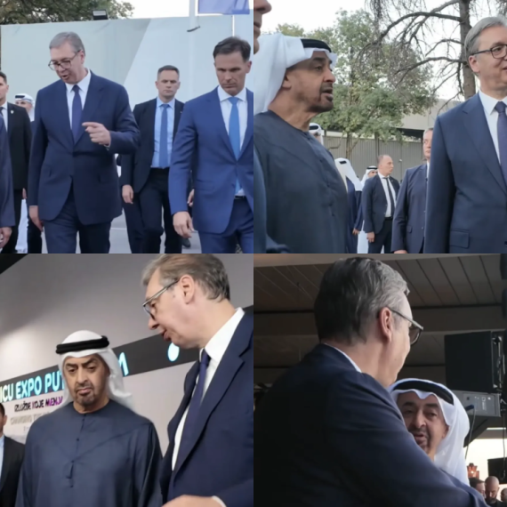Vučić ugostio lidera UAE: "EXPO 2027 prilika da svetu predstavimo Srbiju"