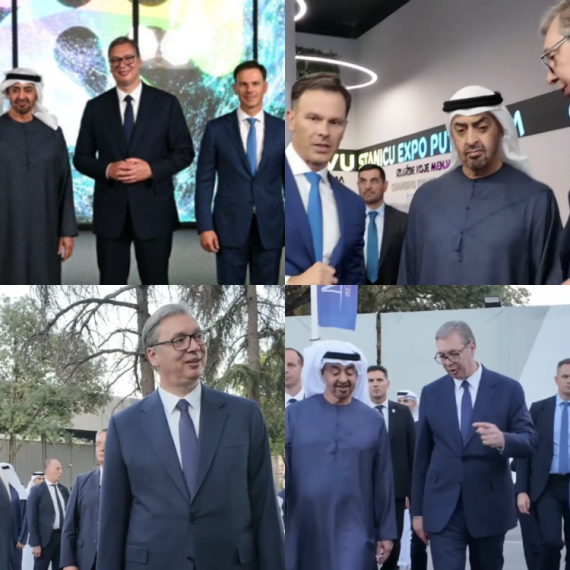 Vučić ugostio lidera UAE: "EXPO 2027 okuplja svet u Beogradu"; "Prilika da svetu predstavimo Srbiju" VIDEO