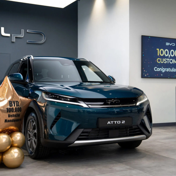 Veliki uspeh BYD-a: Za tri godine prodali 100.000 automobila u Britaniji
