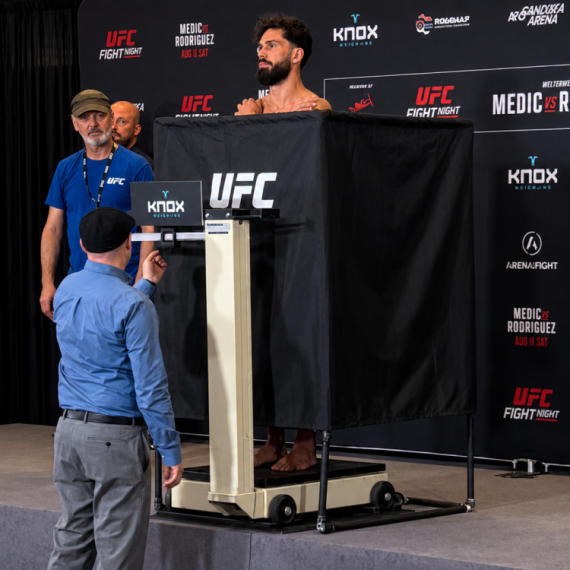 Sada je i zvanično sve spremno za UFC Beograd – Albanac izašao bez gaća VIDEO
