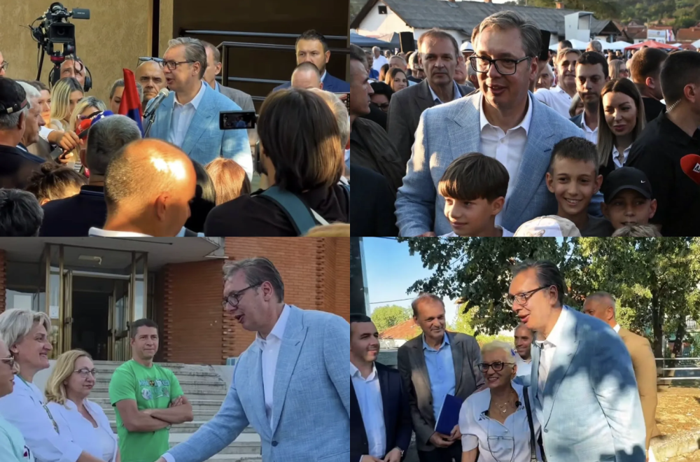 Vučić posetio Knjaževac i Svrljig; Dočekao ga veliki broj meštana; Odjekivalo Aco, Srbine FOTO/VIDEO
