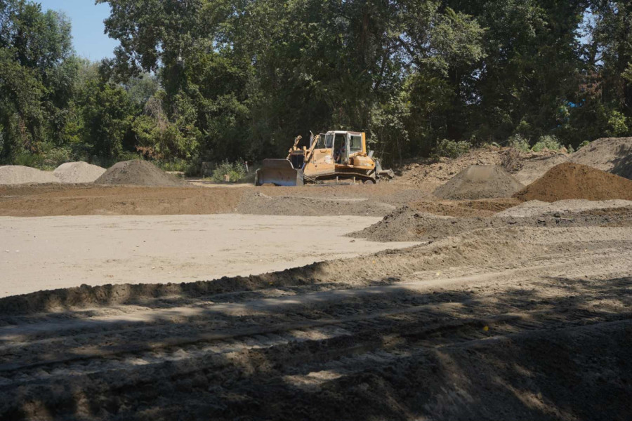 Ovako napreduju radovi na rekonstrukciji savskog nasipa FOTO
