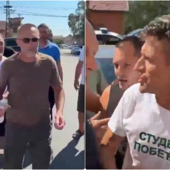 Cirkus blokadera u Klenju: Vređali Srbe iz Republike Srpske, pa glumili da su napadnuti VIDEO