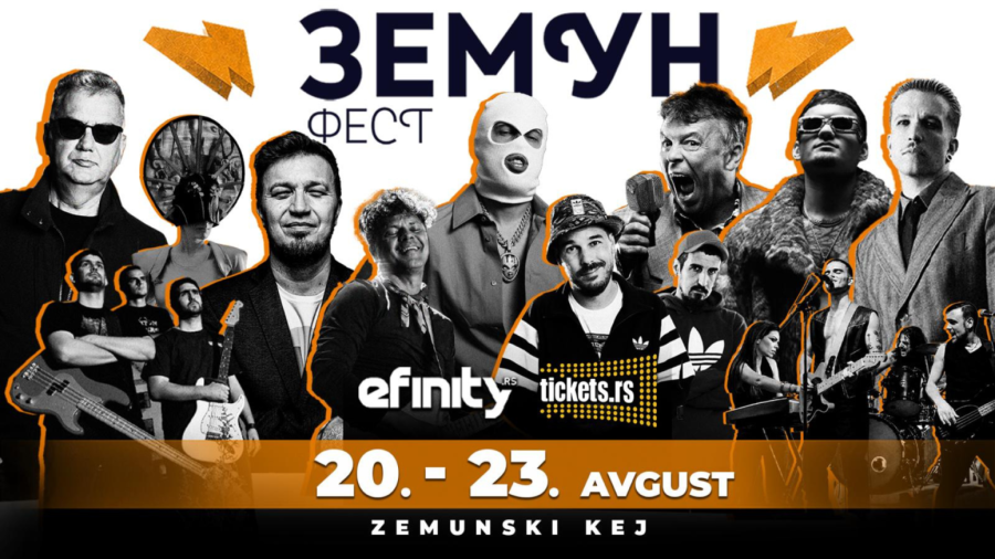 Zemun Fest: Još samo sutra 50 odsto popusta: Obezbedite Early Bird ulaznice po najpovoljnijoj ceni!