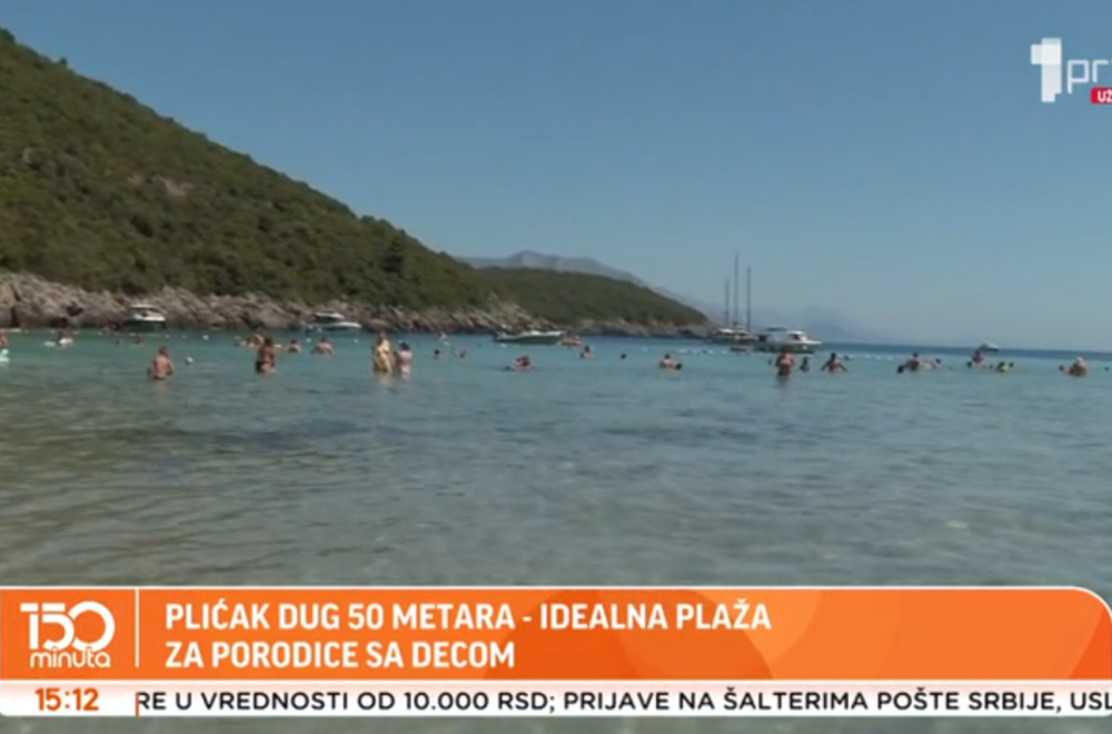 "Crnogorski Maldivi": Evo šta nudi jedna od omiljenih plaža i zašto je posebna VIDEO
