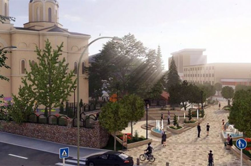 Nova fontana, rasveta i zelenilo u centru Lebana: Potpisan ugovor od milion evra