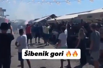 Skandal: Dok Srbi tuguju, u Šibeniku u euforiji iščekuju nastup Tompsona VIDEO