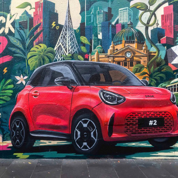 Smart otkrio novi gradski električni automobil na potpuno neobičan način FOTO