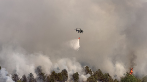 Help arrives to fight wildfires: EU sends four helicopters and two teams to Serbia; One Black Hawk has landed