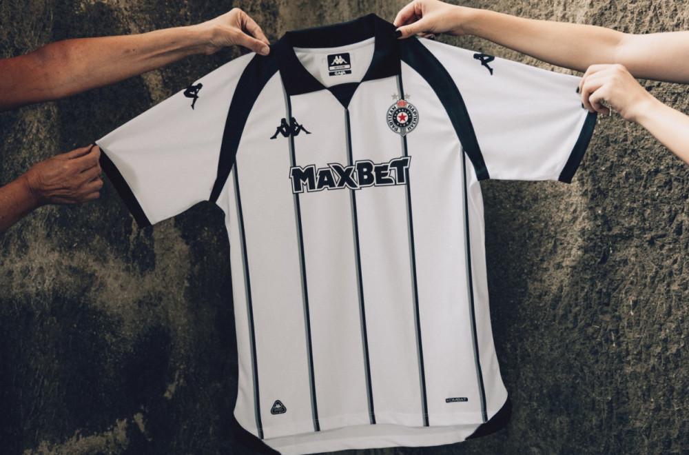 Partizan pred Tobol predstavio novi dres FOTO