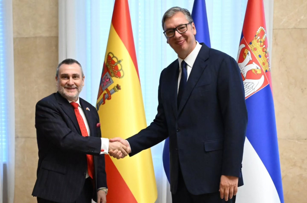 Vučić sa odlazećim ambasadorom Španije: Iskrena i nedvosmislena međusobna podrška sve zemlje FOTO