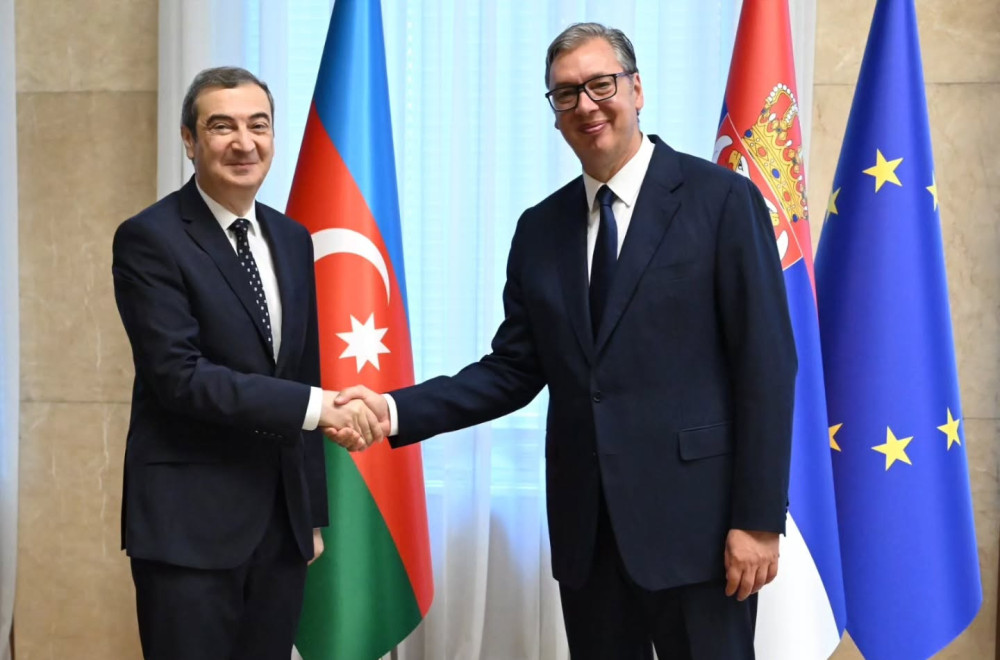 Vučić sa odlazećim ambasadorom Azerbejdžana: Srbija izuzetno ceni doslednu i principijelnu podršku FOTO