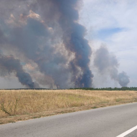 Požar u Deliblatskoj peščari se ponovo razbuktao; Evakuacija zbog opasnosti od širenja VIDEO