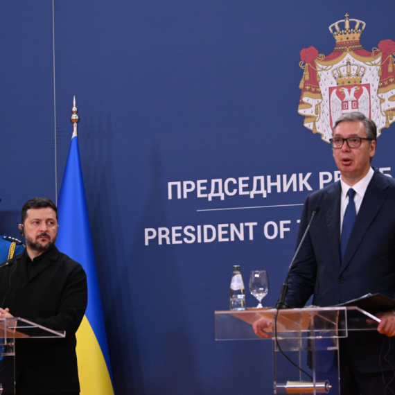 Obratili se Vučić i Zelenski: "Nastavićemo da vodimo principijelnu politiku" FOTO