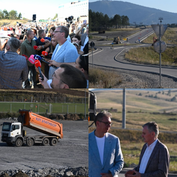 Obilaznica oko Zlatibora ulazi u završnicu; Vučić: "1. oktobra počinju radovi na tunelu pod Kadinjačom" FOTO