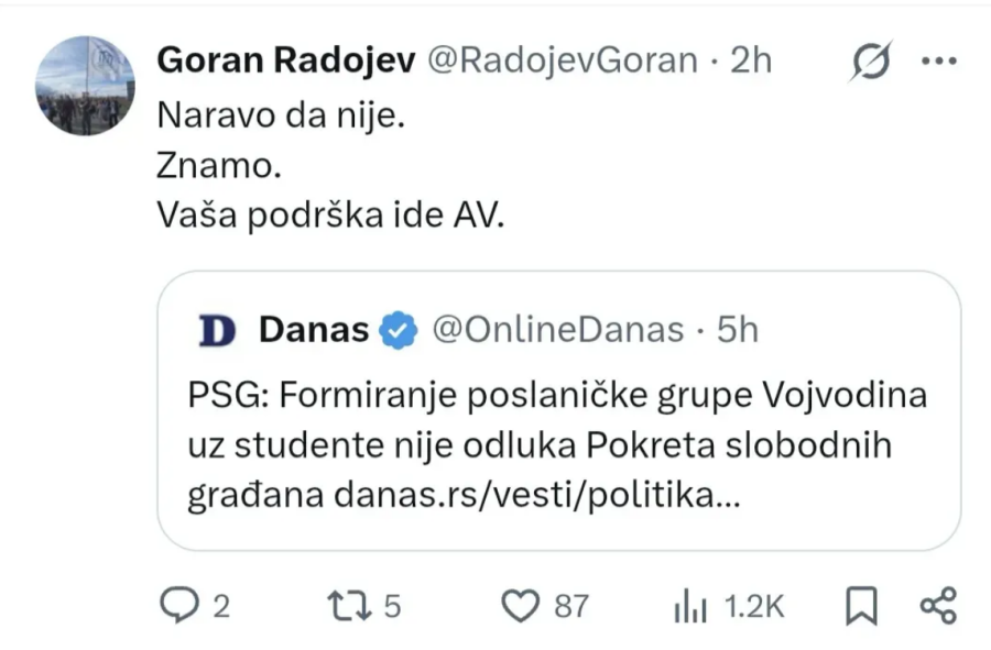 Rat među blokaderima se nastavlja; Ponovo isplivale međusobne optužbe i neslaganja FOTO