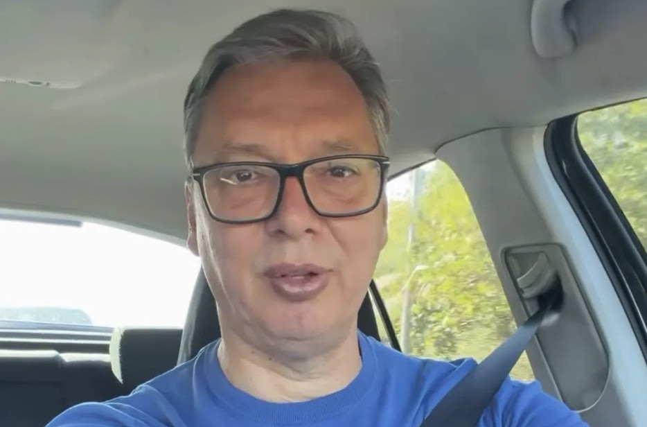 Vučić otišao da opere automobil, pa otkrio kako je prošla operacija: Svađao sam se sa crevom i žetonima
