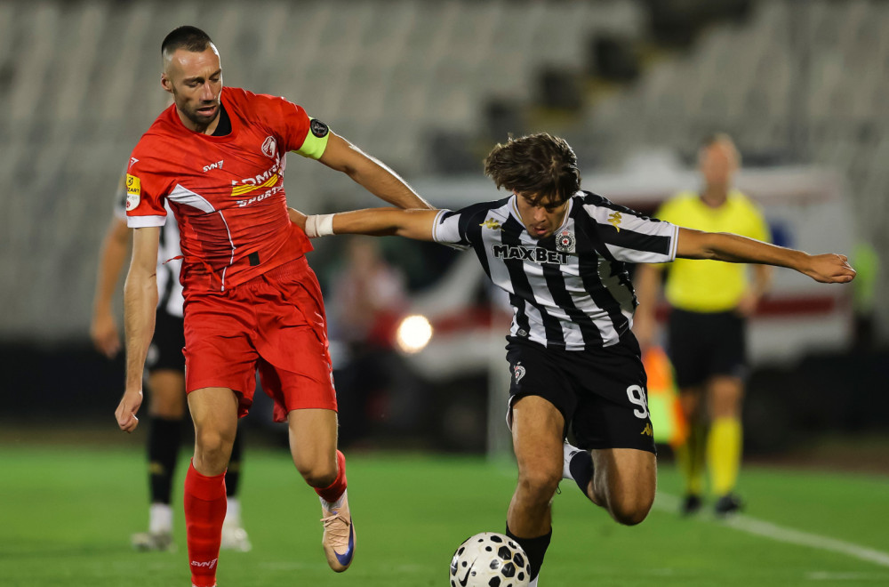 Partizan propustio šansu – Radnički napada