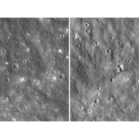 NASA pokazala šta je SpaceX uradio mesecu: Novi krater ostavlja bez reči FOTO/VIDEO