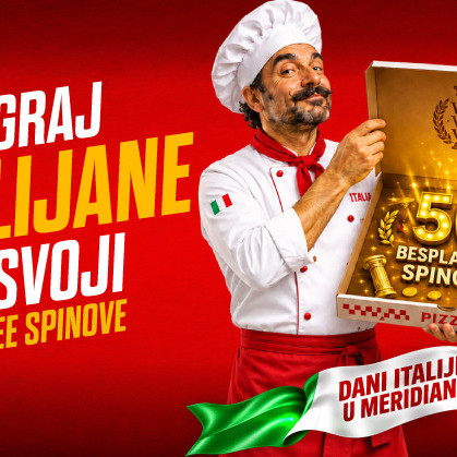 Počinje Serija A i donosi besplatne spinove za svaki tiket – samo u Meridianu!