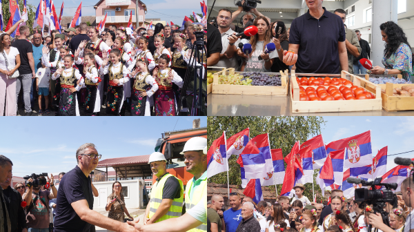Vučić obišao Sremski, Mačvanski i Kolubarski okrug: Obećao kilometre puteva, rešava probleme FOTO/VIDEO