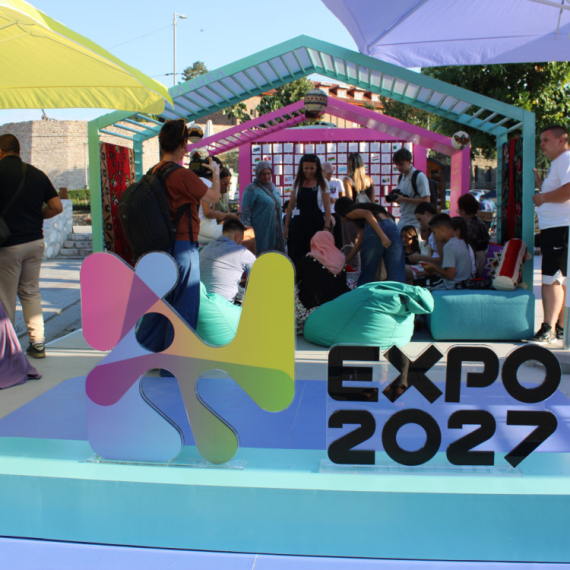EXPO karavan obradovao građane Novog Pazara; "Domaćin nije samo Beograd, već cela Srbija" FOTO