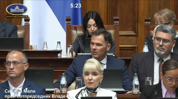 Danas vanredna sednica Skupštine Srbije; Mali: Dva osnova za rebalans budžeta