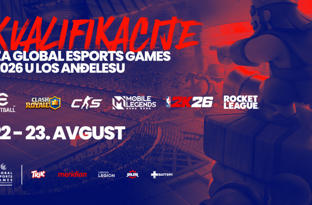 Marko Roksić i Mateja Milošević su se plasirali na Global Esports Games u Los Anđelesu
