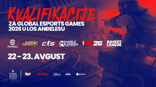 Marko Roksić i Mateja Milošević su se plasirali na Global Esports Games u Los Anđelesu