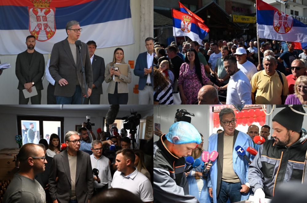 Vučić obilazi Rasinski okrug; U vinariji: Država pomaže bespovratnim sredstvima VIDEO