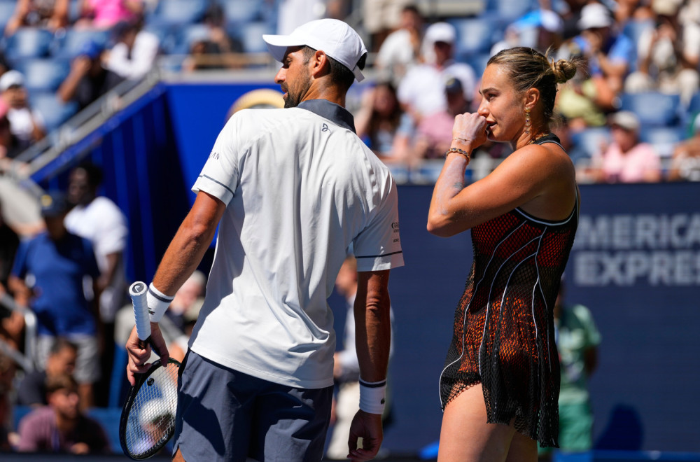 Đoković i Sabalenka dopustili ribrejk!