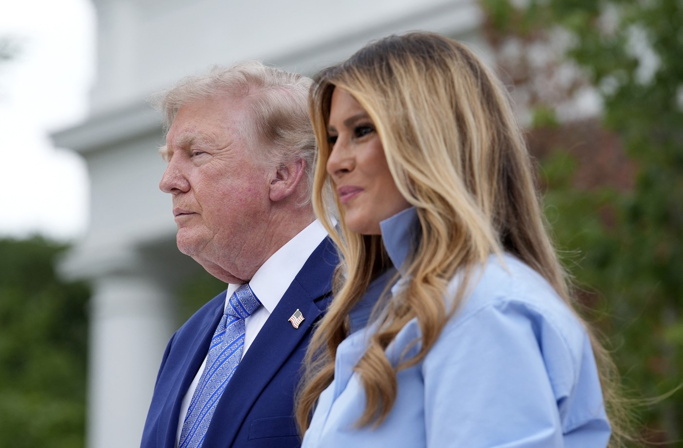 Svi gledali u Melaniju, ali je Trampov potez privukao pažnju: Ponovo pokazao dominaciju FOTO
