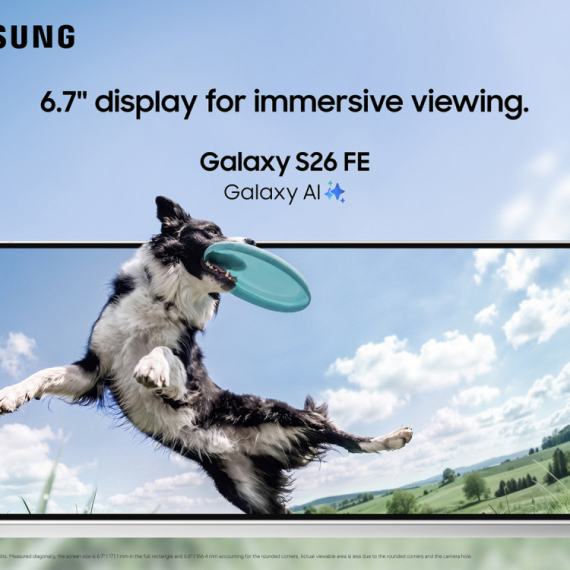 Samsung lansirao Galaxy S26 FE: Novi čipset i brutalne AI funkcije