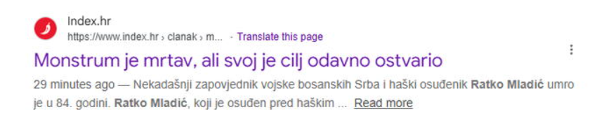 Sramni napadi: Hrvatski i sarajevski mediji se utrkuju u likovanju i vređanju preminulog generala Mladića