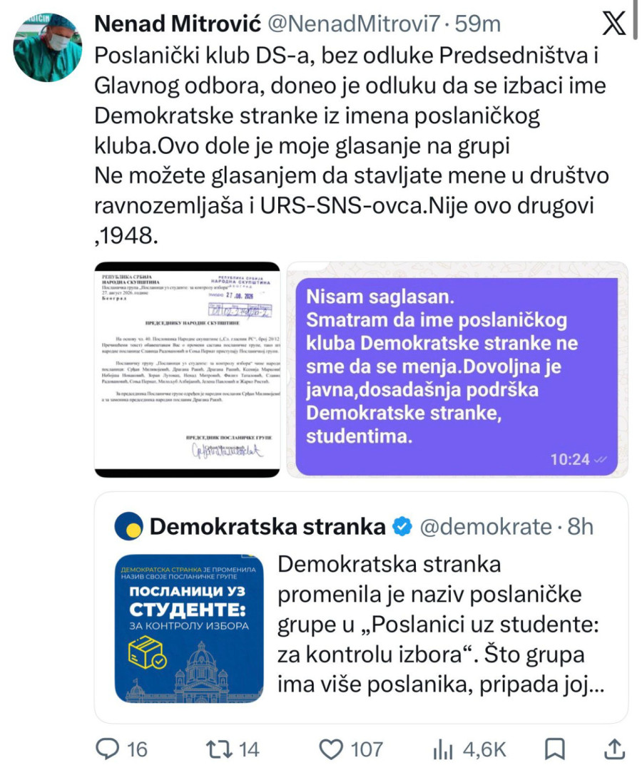 Haos u blokaderskim redovima; Blokaderi prozivaju opoziciju da sve radi zbog kamera FOTO