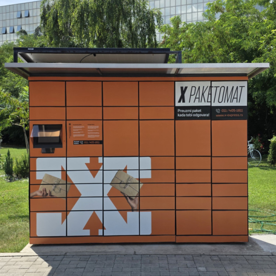 X Express paketomati na benzinskim stanicama NIS-a