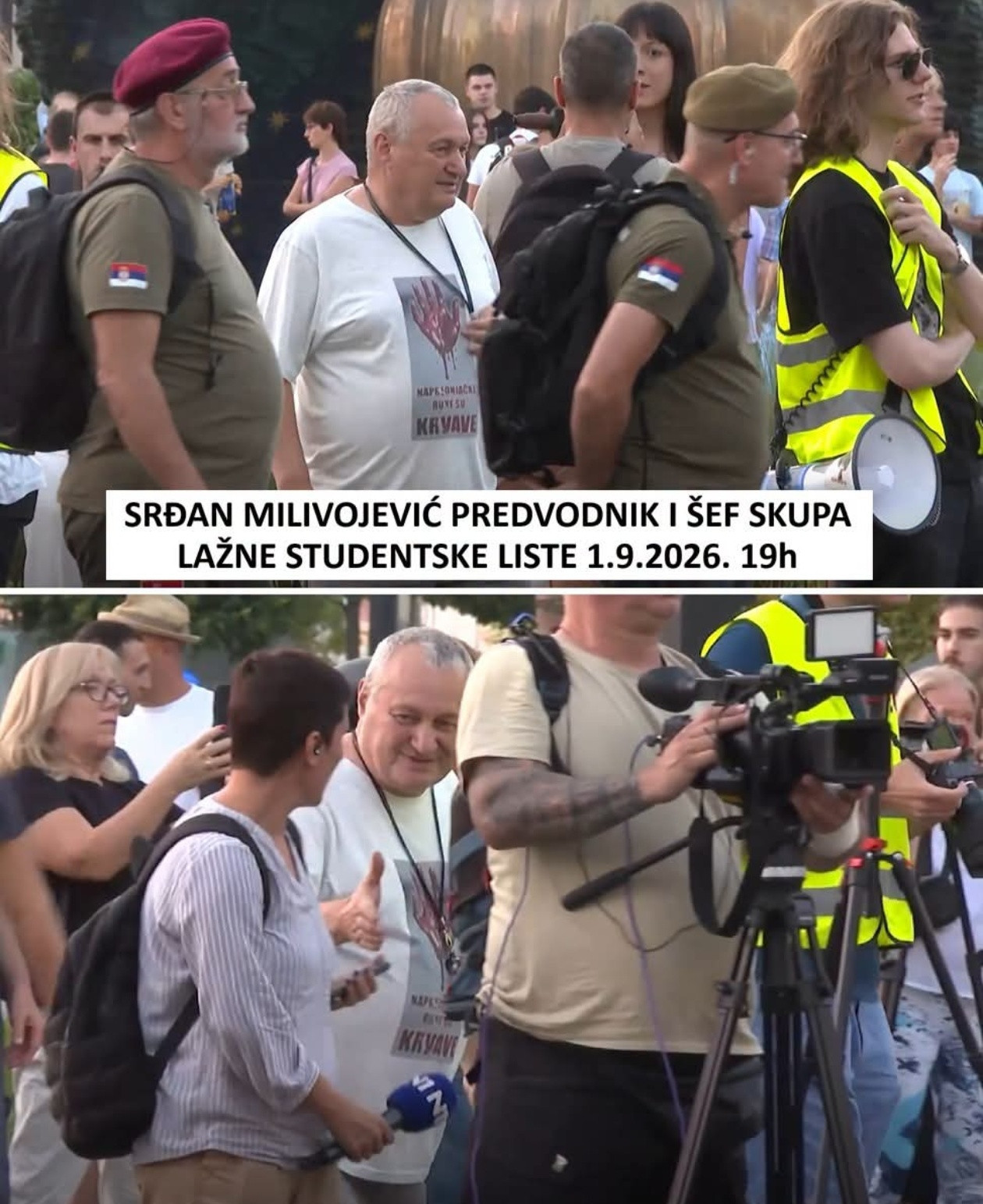 Katastrofa; Blokaderi pokušali da sruše nadstrešnicu nad ulazom u Prokop FOTO