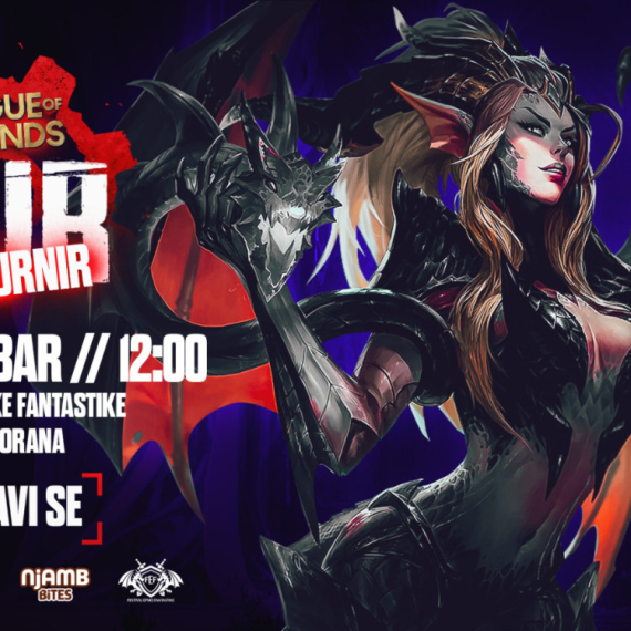 Prijavite se na RUR LoL 1v1 Turnir u sklopu Festivala Epske Fantastike