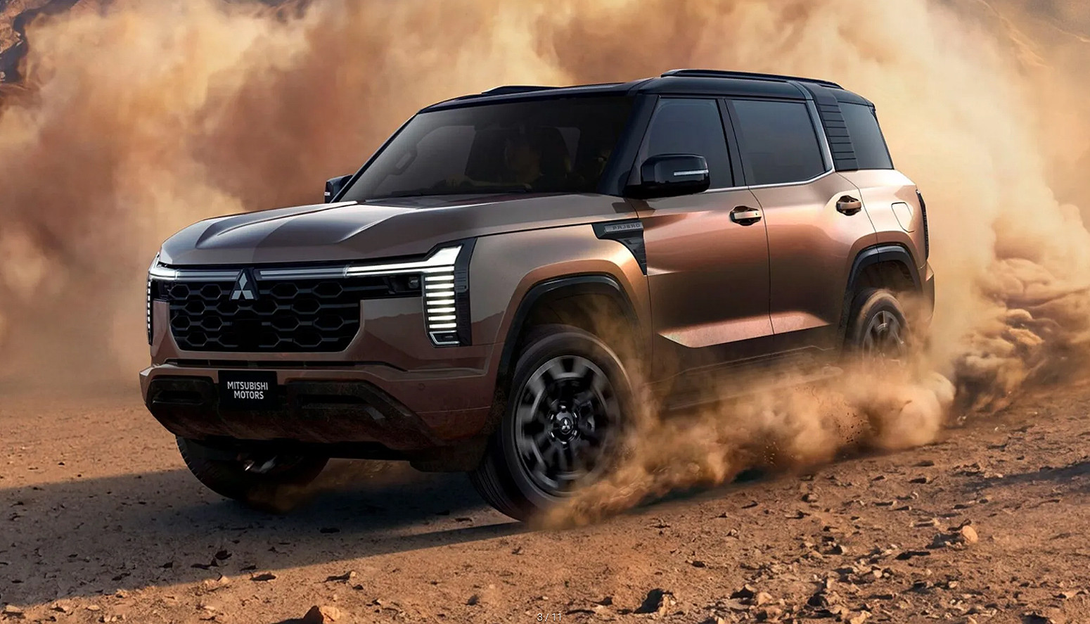 Ovo je novi Mitsubishi Pajero! FOTO