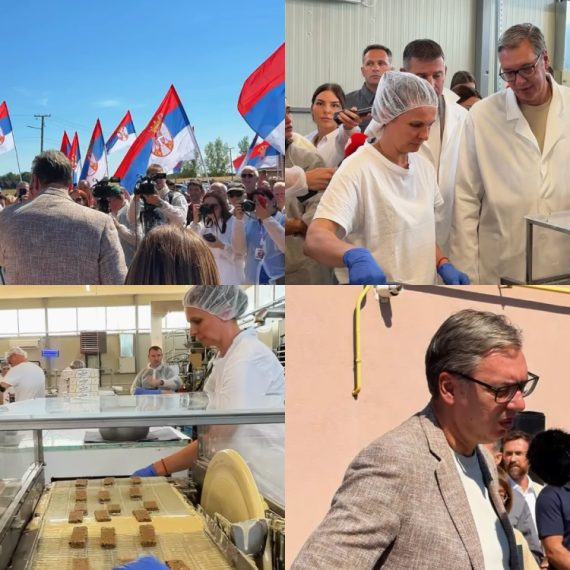 "Odmah kreću radovi na putu Nakovo-Mokrin"; Vučić u Kikindi: Najavio nova ulaganja, pomoć Artisu... VIDEO