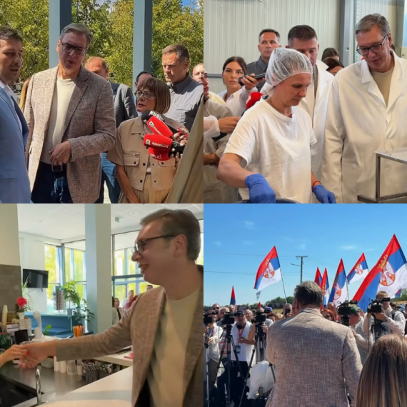 Vučić stigao u Čoku; Najavio nove investicije u Adi i Kikindi: Putevi, kanalizacija, akva-park...