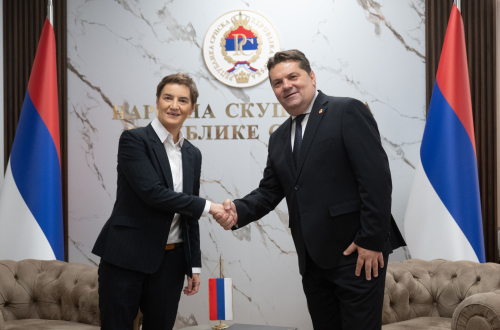 Brnabić sa Stevandićem: Deklaracija Svesrpskog sabora utvrđuje pravce daljeg povezivanja Srbije i Srpske
